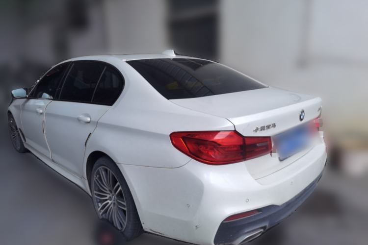 Used BMW 5 Series 2019 530Li Leading Model M Sport Package Rear Left 45 Deg