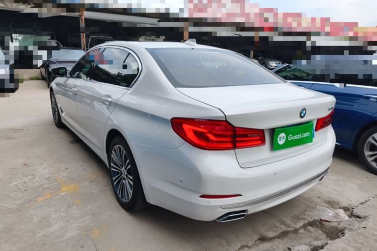 Used BMW 5 Series 2019 530Li Luxury Edition Premium Package Rear Left 45 Deg