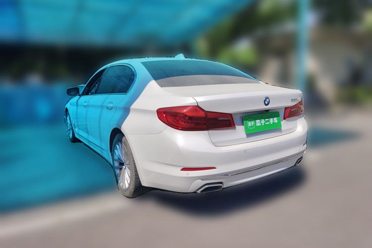 Used BMW 5 Series 2019 525Li Luxury Package Rear Left 45 Deg