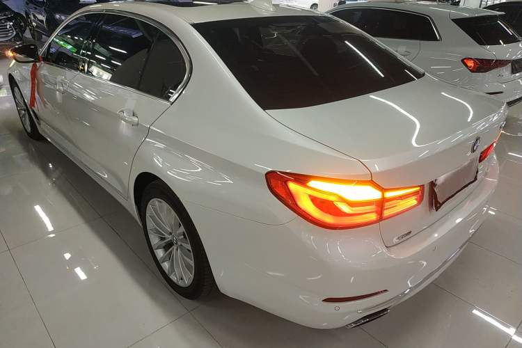 Used BMW 5 Series 2019 530Li xDrive Luxury Package Rear Left 45 Deg