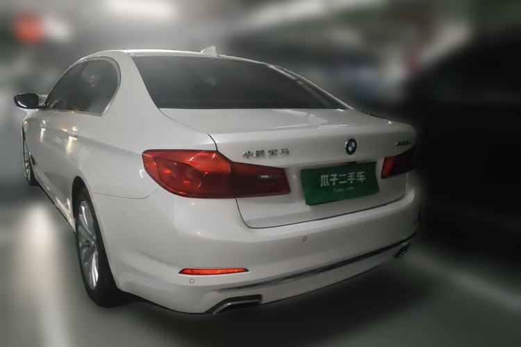 Used BMW 5 Series 2019 530Li Leading Model Luxury Package Rear Left 45 Deg