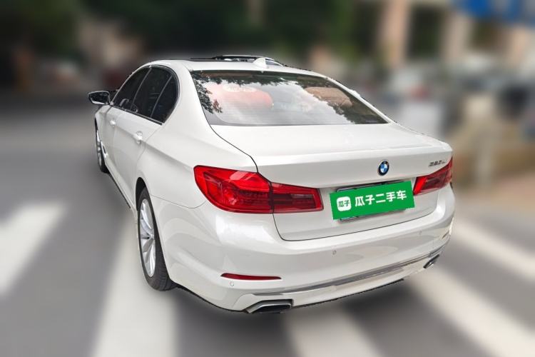Used BMW 5 Series 2019 530Li Leading Model Luxury Package Rear Left 45 Deg