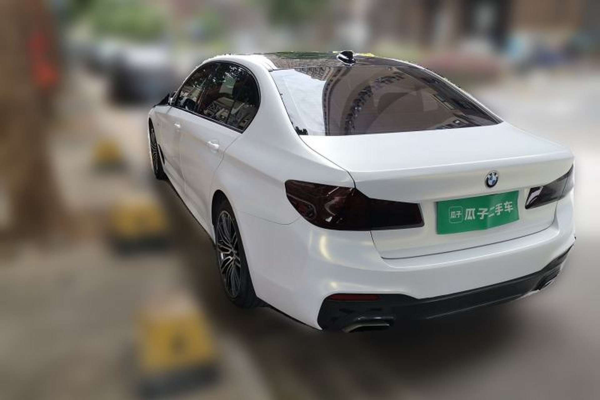 Used BMW 5 Series 2019 530Li Leading Model M Sport Package Rear Left 45 Deg