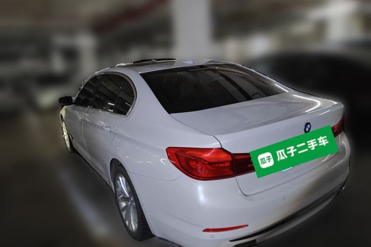 Used BMW 5 Series 2019 530Li Leading Model Luxury Package Rear Left 45 Deg