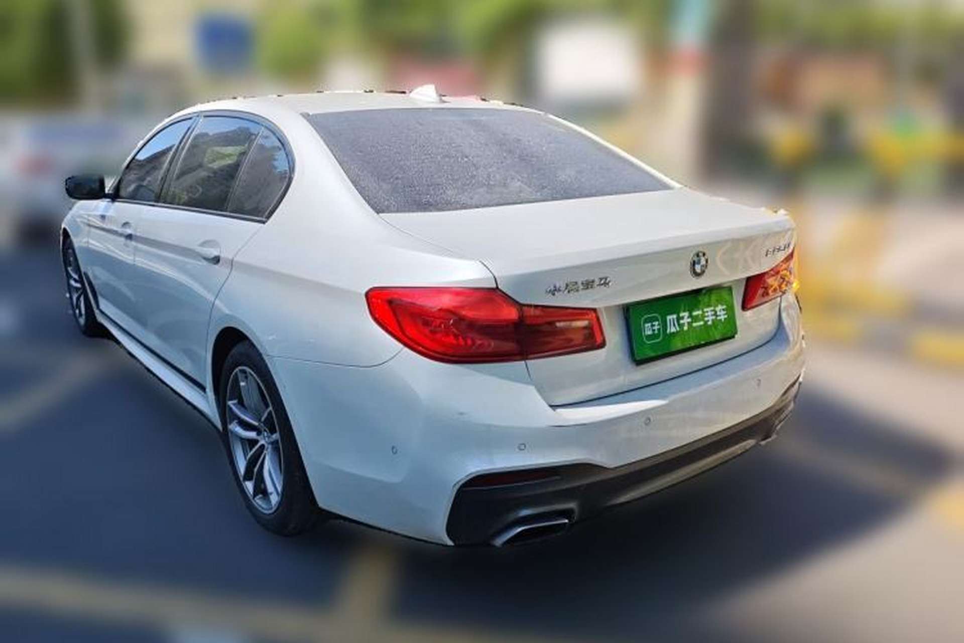 Used BMW 5 Series 2019 525Li M Sport Package Rear Left 45 Deg