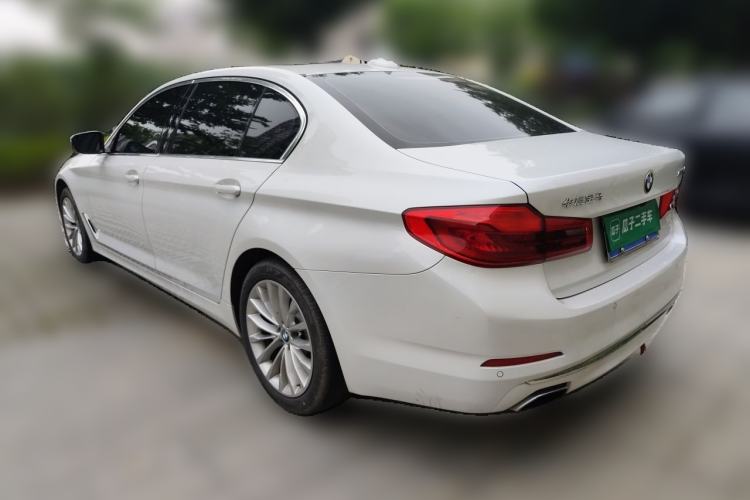 Used BMW 5 Series 2019 530Li Leading Model Luxury Package Rear Left 45 Deg
