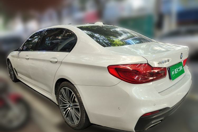 Used BMW 5 Series 2019 530Li Leading Model M Sport Package Rear Left 45 Deg