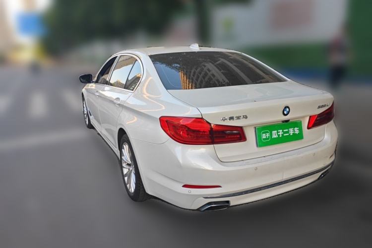 Used BMW 5 Series 2019 Facelifted 525Li Luxury Package Rear Left 45 Deg