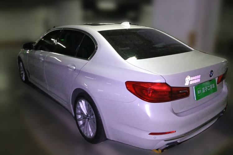 Used BMW 5 Series 2019 Facelifted 530Li Leading Edition Luxury Package Rear Left 45 Deg