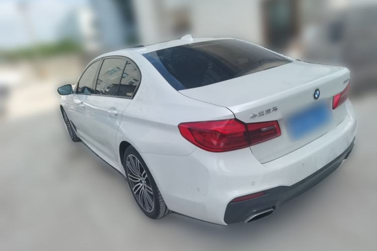 Used BMW 5 Series 2019 530Li Leading Model M Sport Package Rear Left 45 Deg