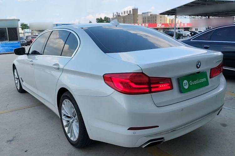 Used BMW 5 Series 2019 Facelifted 525Li Luxury Package Rear Left 45 Deg