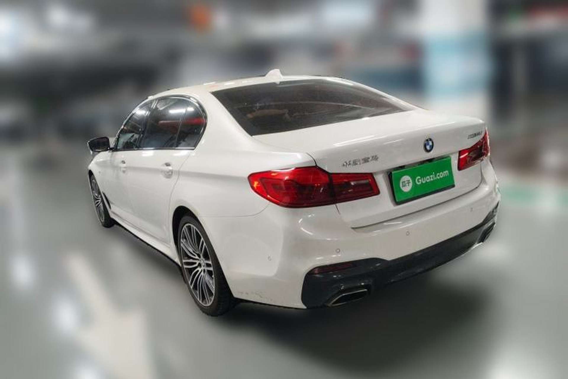 Used BMW 5 Series 2019 530Li Leading Model M Sport Package Rear Left 45 Deg