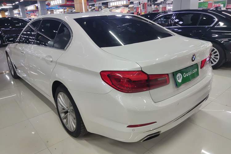 Used BMW 5 Series 2019 530Li Leading Model Luxury Package Rear Left 45 Deg