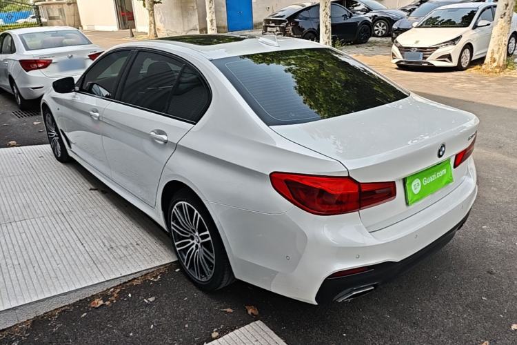 Used BMW 5 Series 2019 530Li Leading Model M Sport Package Rear Left 45 Deg