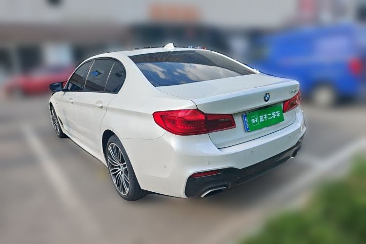 Used BMW 5 Series 2019 530Li Leading Model M Sport Package Rear Left 45 Deg