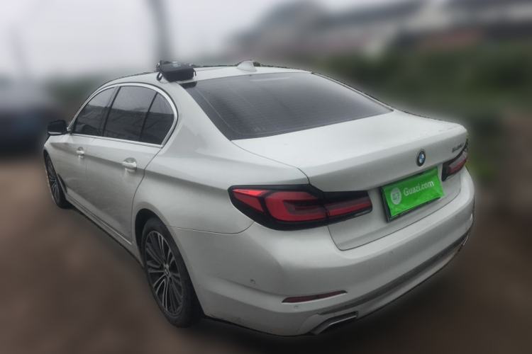 Used BMW 5 Series 2019 530Li Luxury Edition Premium Package Rear Left 45 Deg