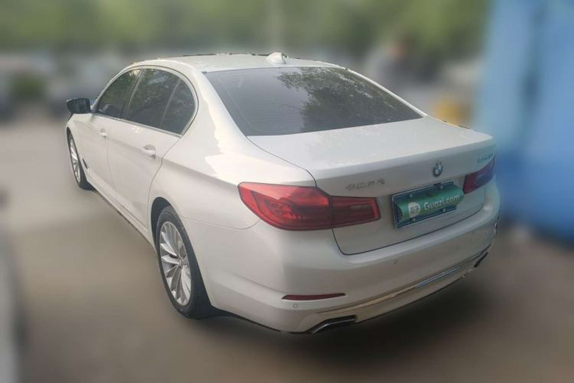Used BMW 5 Series 2019 Facelifted 525Li Luxury Package Rear Left 45 Deg