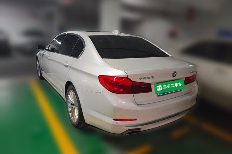Used BMW 5 Series 2019 Facelifted 530Li Leading Edition Luxury Package Rear Left 45 Deg