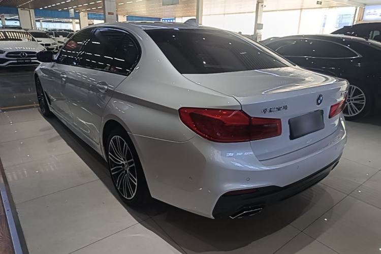 Used BMW 5 Series 2019 530Li Leading Model M Sport Package Rear Left 45 Deg