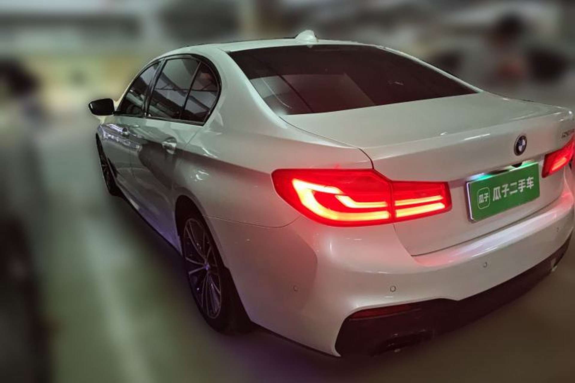 Used BMW 5 Series 2019 Facelifted 530Li Leading Edition M Sport Package Rear Left 45 Deg