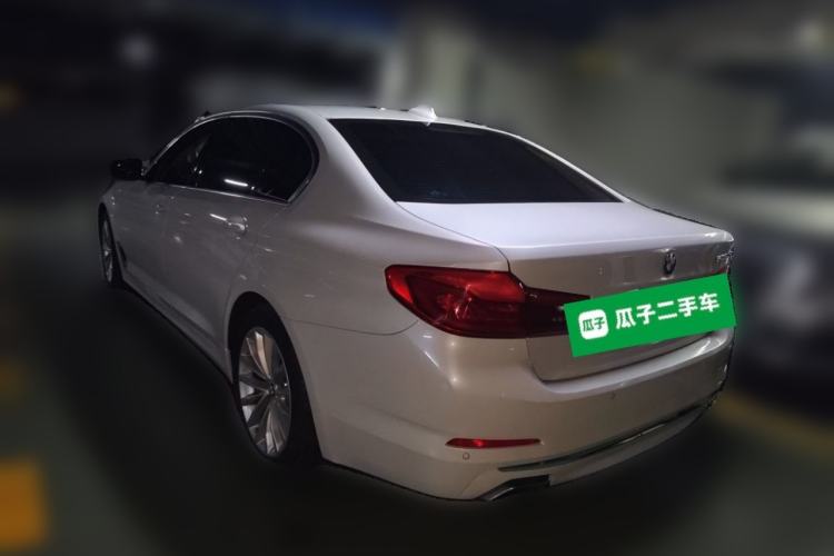 Used BMW 5 Series 2019 Facelifted 525Li Luxury Package Rear Left 45 Deg