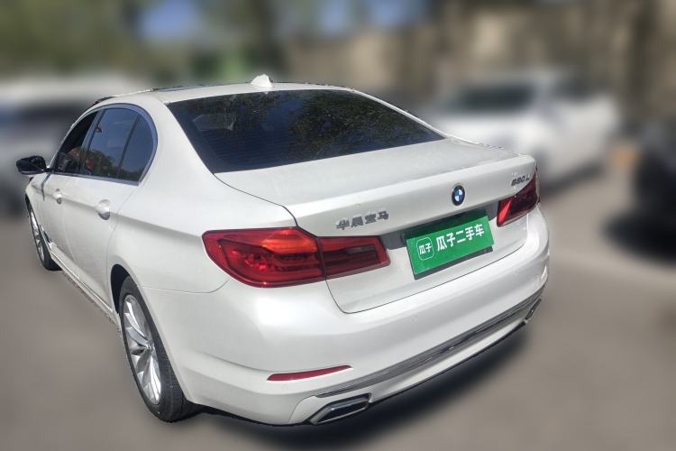 Used BMW 5 Series 2019 Facelifted 530Li Leading Edition Luxury Package Rear Left 45 Deg