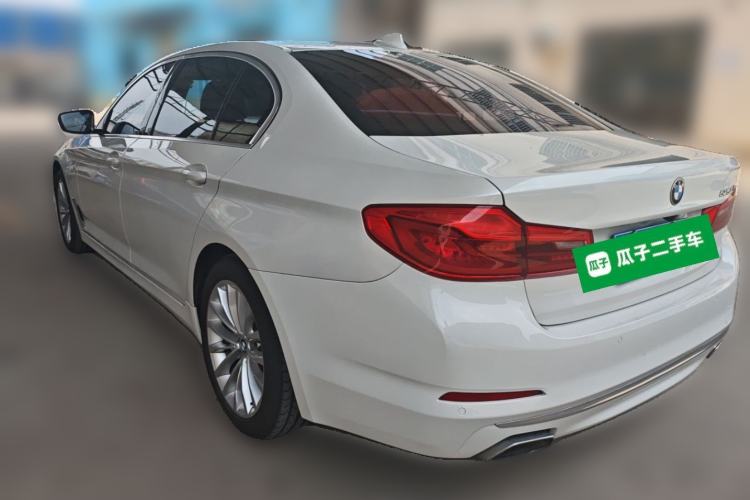 Used BMW 5 Series 2019 Facelifted 525Li Luxury Package Rear Left 45 Deg