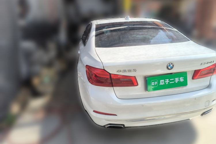 Used BMW 5 Series 2019 530Li Leading Model Luxury Package Rear Left 45 Deg