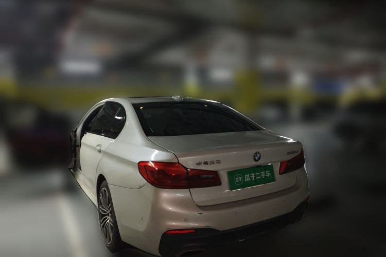 Used BMW 5 Series 2019 530Li Leading Model M Sport Package Rear Left 45 Deg