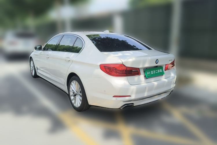Used BMW 5 Series 2019 Facelifted 530Li Leading Edition Luxury Package Rear Left 45 Deg