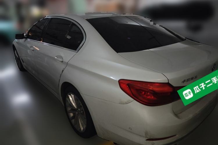 Used BMW 5 Series 2019 525Li Luxury Package Rear Left 45 Deg