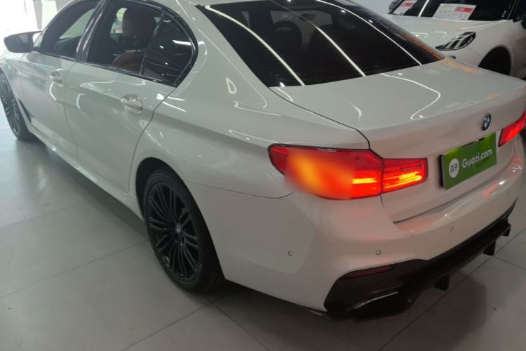Used BMW 5 Series 2019 530Li Leading Model M Sport Package Rear Left 45 Deg