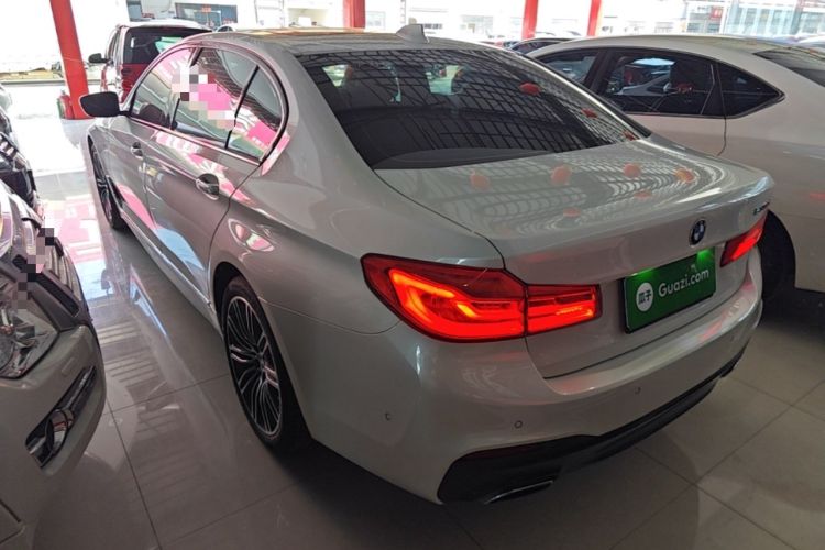 Used BMW 5 Series 2019 530Li Leading Model M Sport Package Rear Left 45 Deg