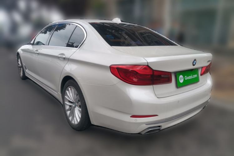 Used BMW 5 Series 2019 525Li Luxury Package Rear Left 45 Deg