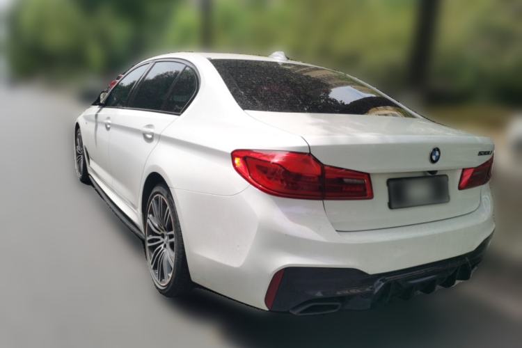 Used BMW 5 Series 2019 530Li Leading Model M Sport Package Rear Left 45 Deg