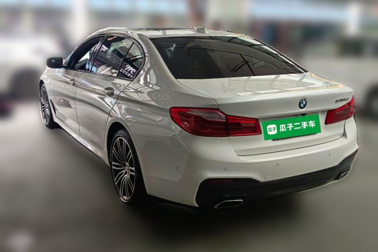 Used BMW 5 Series 2019 530Li Leading Model M Sport Package Rear Left 45 Deg