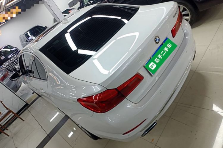 Used BMW 5 Series 2019 530Li Leading Model Luxury Package Rear Left 45 Deg