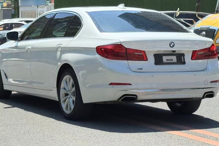 Used BMW 5 Series 2019 Updated 530Li xDrive Luxury Package Rear Left 45 Deg