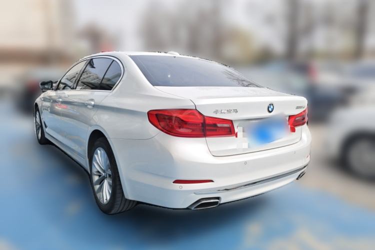 Used BMW 5 Series 2019 525Li Luxury Package Rear Left 45 Deg