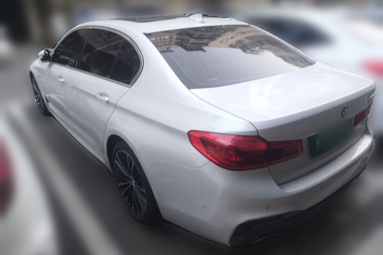 Used BMW 5 Series 2019 530Li Leading Model M Sport Package Rear Left 45 Deg