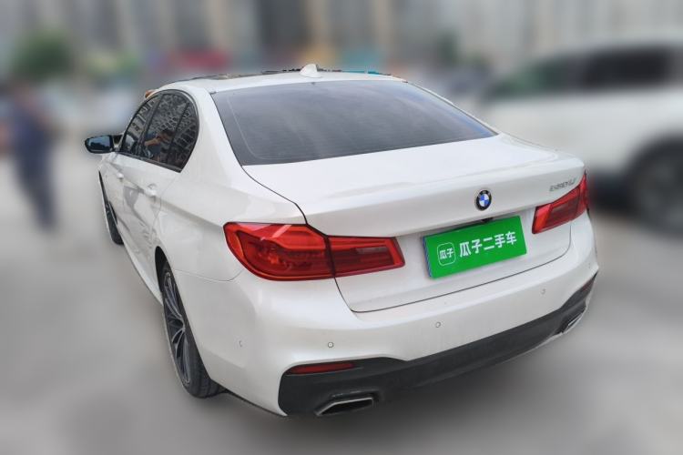 Used BMW 5 Series 2019 Facelifted 530Li Leading Edition M Sport Package Rear Left 45 Deg
