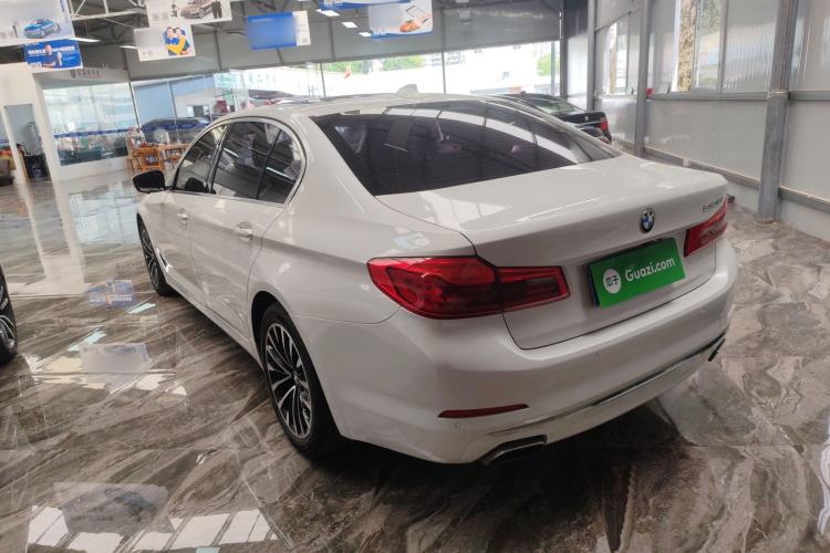 Used BMW 5 Series 2019 Facelifted 530Li Leading Edition Luxury Package Rear Left 45 Deg