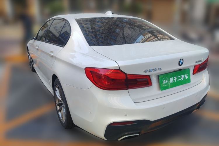 Used BMW 5 Series 2019 Restyled 525Li M Sport Package Rear Left 45 Deg