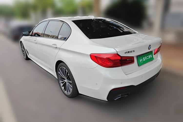 Used BMW 5 Series 2019 Restyled 530Li Luxury Edition M Sport Package Rear Left 45 Deg