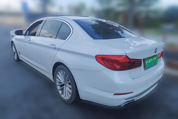 Used BMW 5 Series 2019 525Li Luxury Package Rear Left 45 Deg