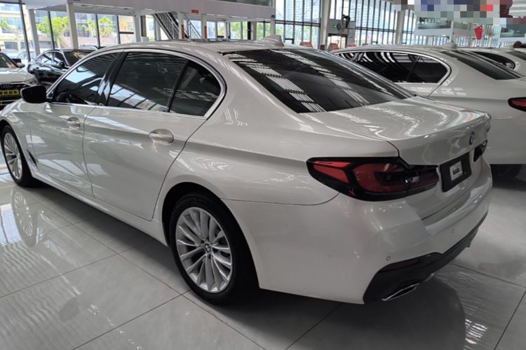 Used BMW 5 Series 2019 Facelifted 530Li Leading Edition Luxury Package Rear Left 45 Deg