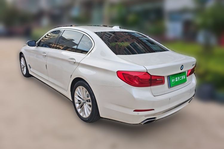 Used BMW 5 Series 2019 525Li Luxury Package Rear Left 45 Deg