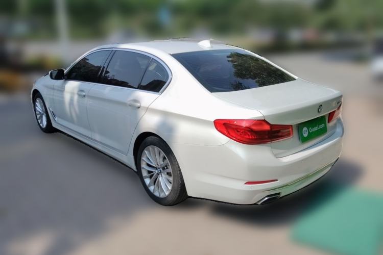 Used BMW 5 Series 2019 525Li Luxury Package Rear Left 45 Deg