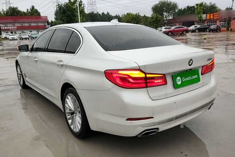 Used BMW 5 Series 2019 Facelifted 525Li Luxury Package Rear Left 45 Deg