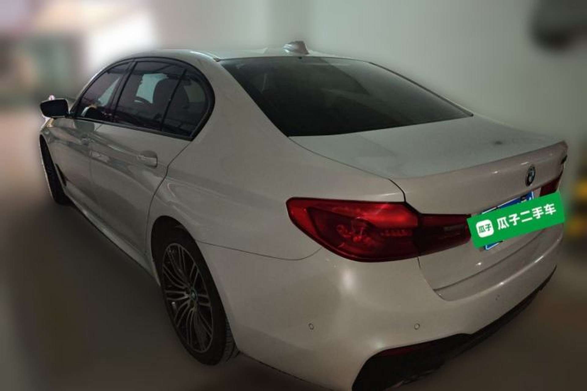 Used BMW 5 Series 2019 Facelifted 530Li Leading Edition M Sport Package Rear Left 45 Deg